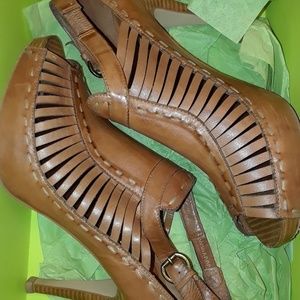 Max Studio Leather Heels